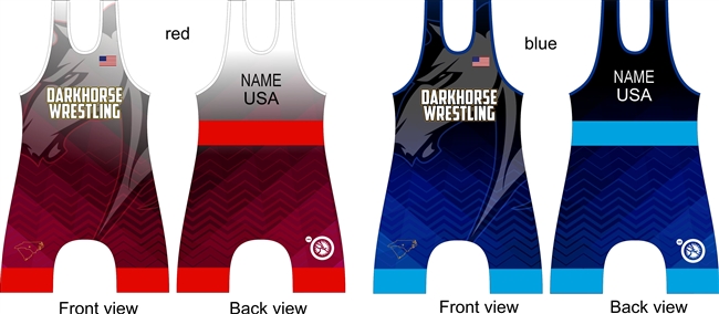 DarkHorse blue and red set