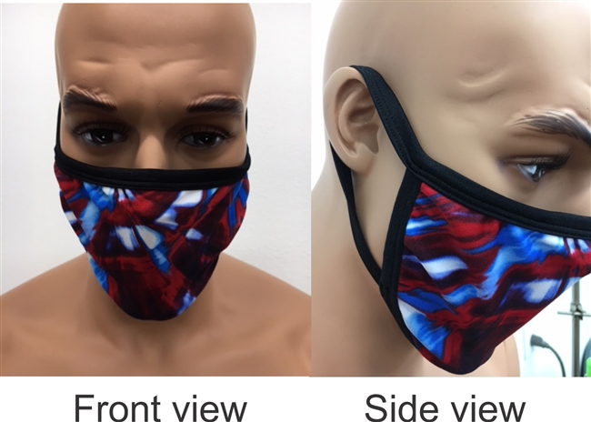 CDC recommended cloth face covering in your choice of color or print