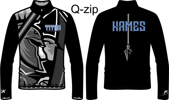 Titan Wrestling Academy Quarter zip