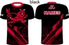 Black version of VVS Team apparel fully sublimated shirt