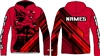 Custom sublimated vvs team hoodie 2019