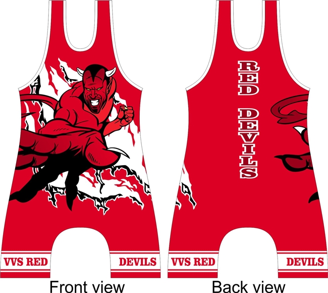 VVS Youth wrestling singlet