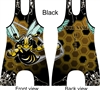 Sublimated singlet with wasp bee hornet many colors
