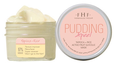 Pudding Apeel - Tapioca + Rice Active Fruit Glycolic Mask