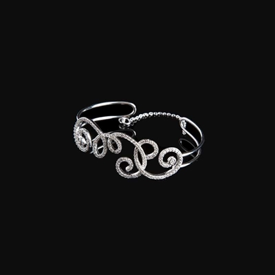 Bangle Bracelet in Sterling Silver