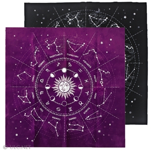 Astrology Zodiac Altar Cloth