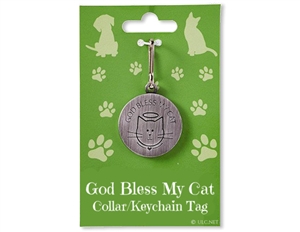 Cat Blessing Collar/Key Tag