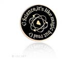 Clarke's Third Law Lapel Pin