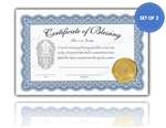 Item Blessing Certificates Set