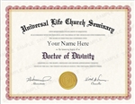 Universal Life Church Doctor of Divinity