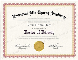 Universal Life Church Doctor of Divinity