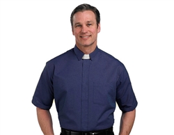 Friar Tuck Mens Traditional Tab Shirt, Short-sleeve