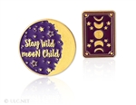 Stay Wild - Purple Pin Set