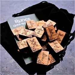 Traditional Oak Rune Set