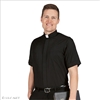 Slim Fit Short Sleeve Clergy Shirt