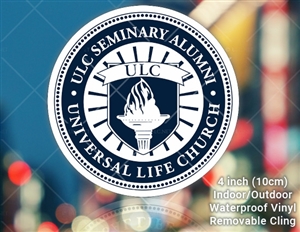 ULC Seminary Alumni Reusable Decal Cling