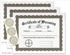 Wiccaning Certificates 3-Pack Set