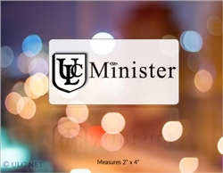 ULC Minister Window Cling