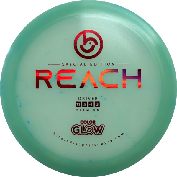 Birdie Disc Golf Supply Premium Color Glow Reach