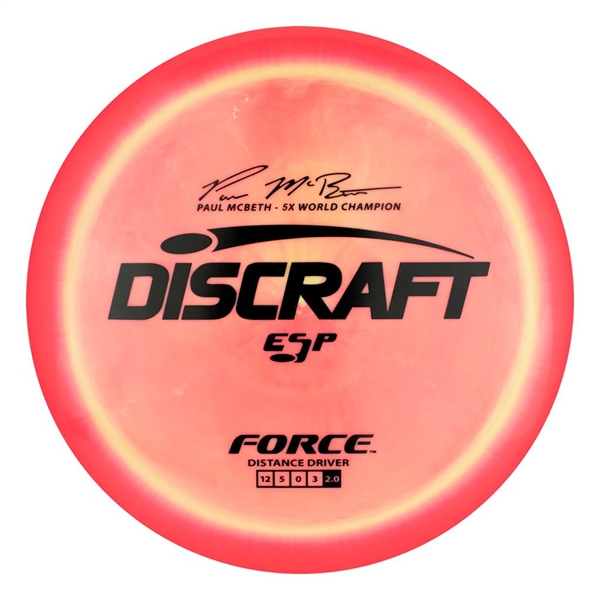 Discraft ESP Force ( Paul Mcbeth 5x)