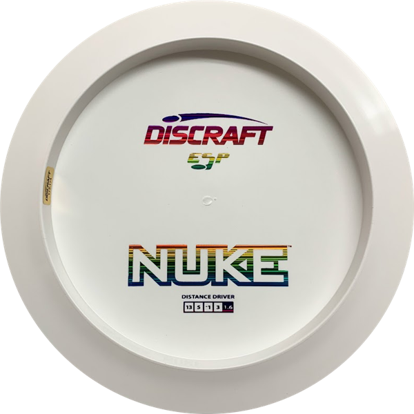 Discraft Blank Bottom Stamp ESP Nuke - White