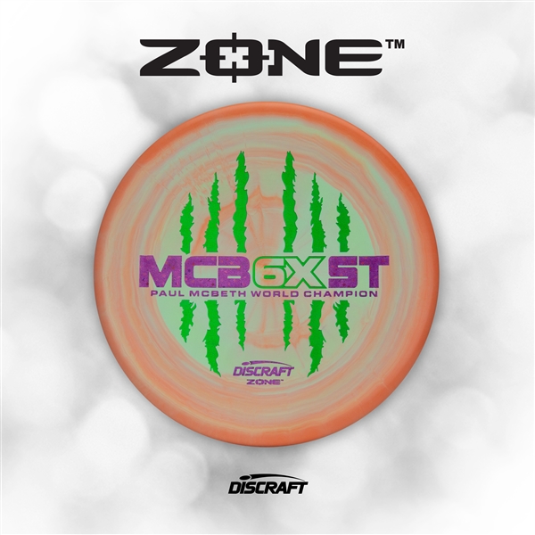 Discraft Paul McBeth 6X ESP Zone - 6X Mcbeast Stamp