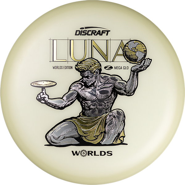 Discraft Mega Glo Luna - Spirit of Detroit