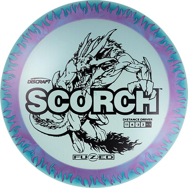 Discraft Fuzed Scorch - Flame Pattern