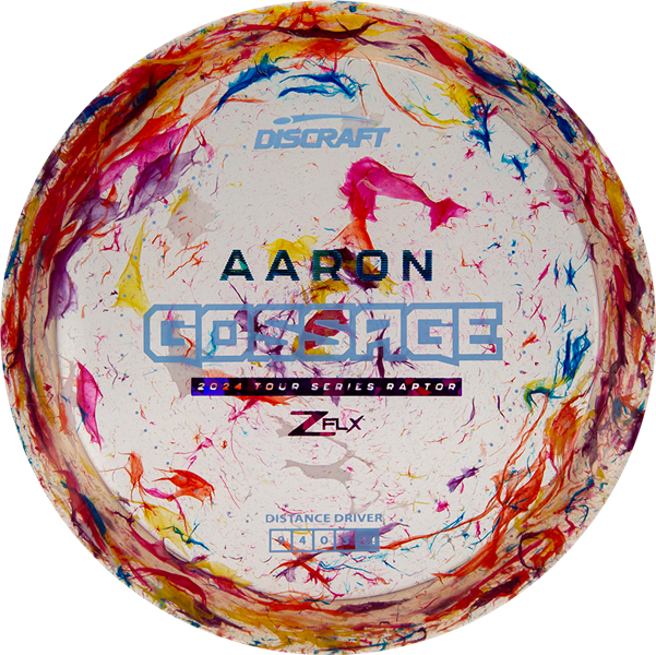 Discraft Jawbreaker Z FLX Raptor - Aaron Gossage 2024 Tour Series