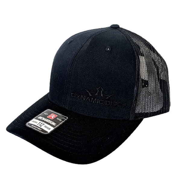 Dynamic Discs King D's Adjustable Hat (BLACK & BLACK)