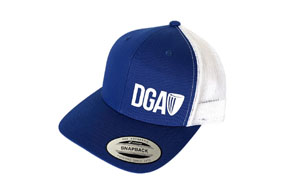 DGA Mesh Snapback Logo (BLUE/WHITE)