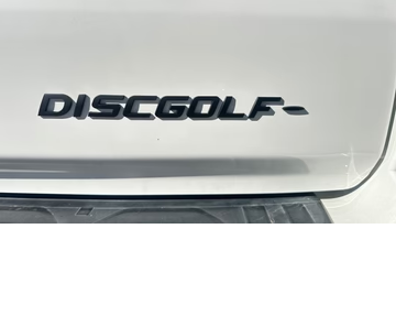 Disc Golf Car Emblem - Peel & Stick