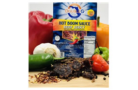 DoubleG Craft Jerky - Hot Boom Sauce