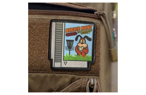 Disc Golf Pins - Birdie Hunt - Velcro Patch