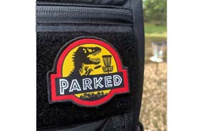 Disc Golf Pins - Parked (Velcro Patch)
