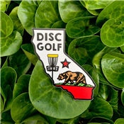 Disc Golf Pins Sticker - Disc Golf California