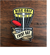 Disc Golf Pins Sticker - Disc Golf Every Day