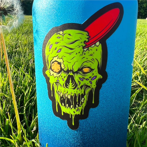 Disc Golf Pins - Zombie Head