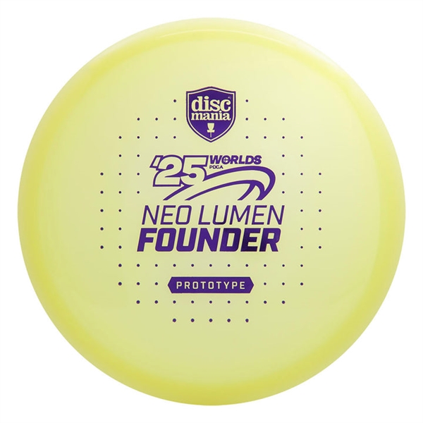 Discmania Neo Lumen Founder Prototype - Worlds 25'