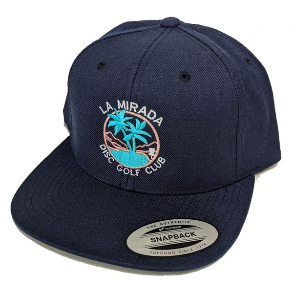 La Mirada Disc Golf Club Hat (NAVY)