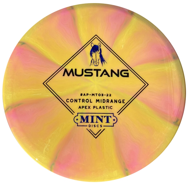 Mint Discs Swirly Apex Mustang