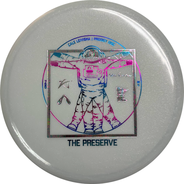 Prodigy Disc 700 Plastic M4 - Cale Leiviska 2023 Signature Series "The Preserve Spaceman" Stamp