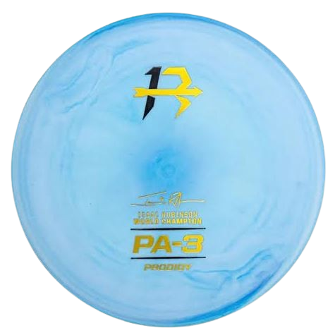 Prodigy Disc 300 Soft Color Glow PA3 - Isaac Robinson World Champion 2023 Stamp
