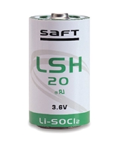 Batterie lithium - chlorure de thionyle (li-socl2) 9V 1,2Ah Saft
