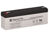 GS Portalac PE1912 Replacement Emergency Light Battery | 12V/2.3AH | Sealed lead Acid Battery | Pro Battery Specialists