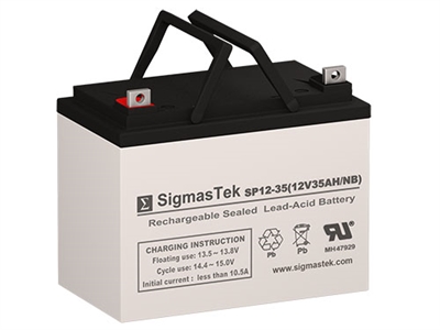 Emergi-Lite M17 Replacement Emergency Light Battery | 12V/35AH | Sealed Lead Acid Battery | Pro Battery Specialists