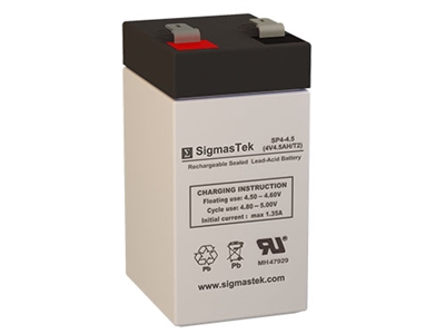 Dual-Lite EIC1 Replacement Emergency Light Battery | 4V/4.5AH | Sealed Lead Acid Battery | Pro Battery Specialists