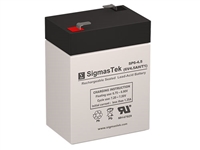 Tork CYL1LA Replacement Emergency Light Battery | 6V/4AH | Sealed Lead Acid Battery | Pro Battery Specialists