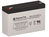 Lightalarms 860-0018 Replacement Emergency Light Battery | 6V/7AH |Sealed Lead Acid Battery | Pro Battery Specialists