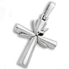 Sterling Silver Hockey Cross Pendant